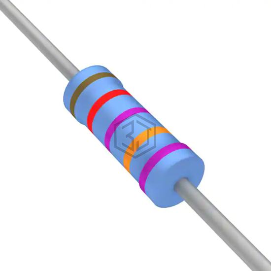 YR1B127KCC - TE Connectivity Passive Product - Through Hole Resistors