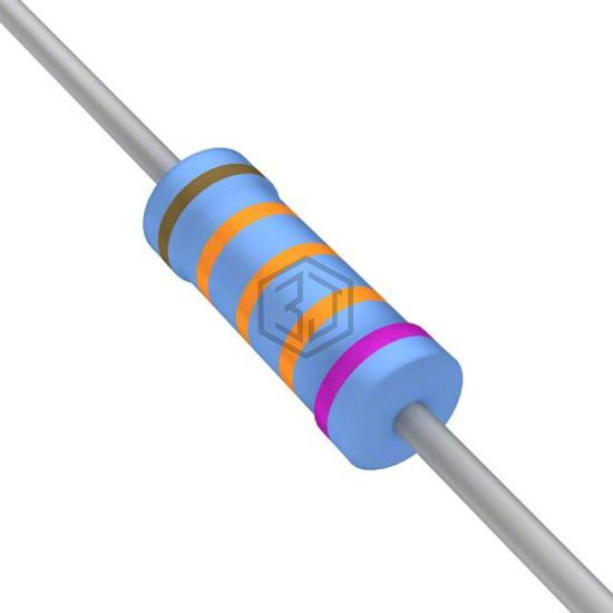 YR1B133KCC - TE Connectivity Passive Product - Through Hole Resistors