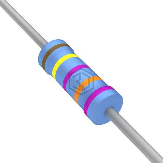 YR1B147KCC - TE Connectivity Passive Product - Through Hole Resistors