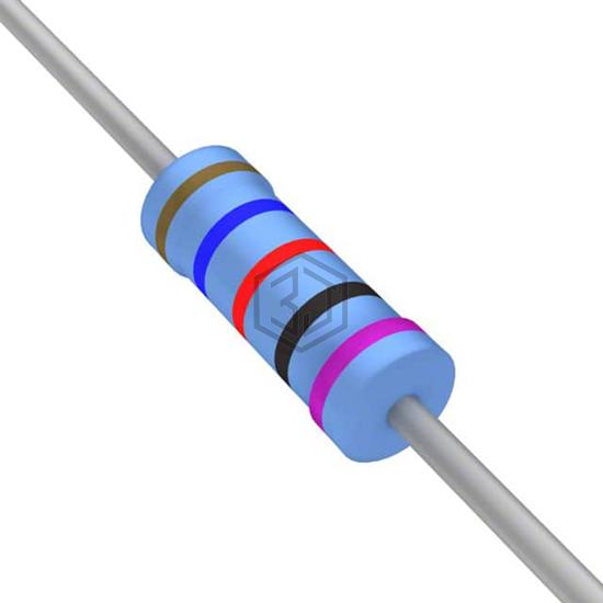 YR1B162RCC - TE Connectivity Passive Product - Through Hole Resistors