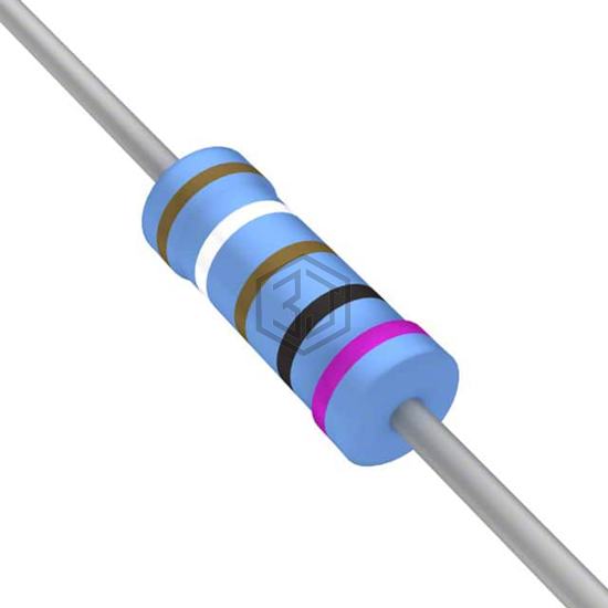 YR1B191RCC - TE Connectivity Passive Product - Through Hole Resistors