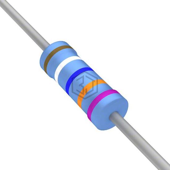YR1B196KCC - TE Connectivity Passive Product - Through Hole Resistors