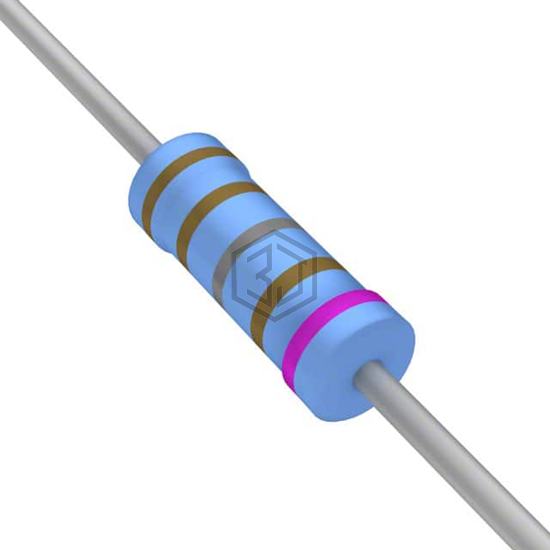 YR1B1K18CC - TE Connectivity Passive Product - Through Hole Resistors