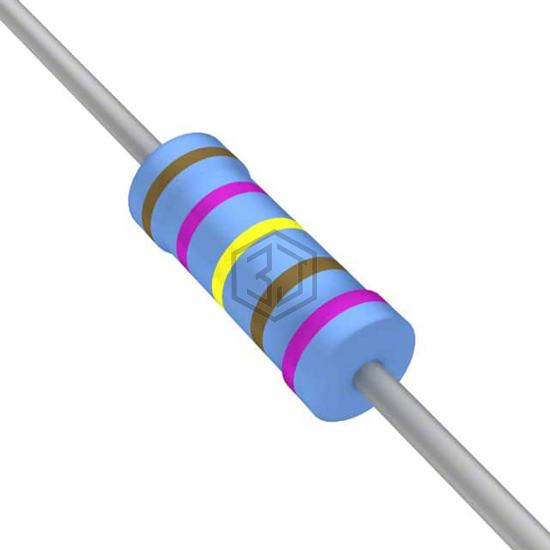 YR1B1K74CC - TE Connectivity Passive Product - Through Hole Resistors