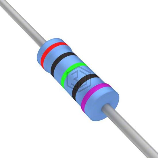 YR1B205RCC - TE Connectivity Passive Product - Through Hole Resistors