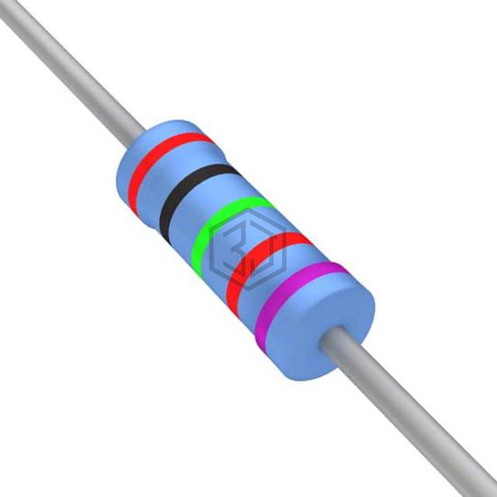 YR1B20K5CC - TE Connectivity Passive Product - Through Hole Resistors