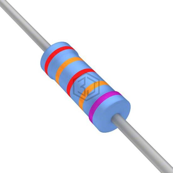 YR1B232KCC - TE Connectivity Passive Product - Through Hole Resistors