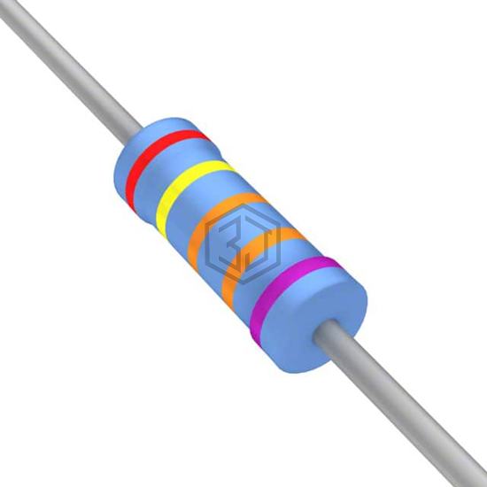 YR1B243KCC - TE Connectivity Passive Product - Through Hole Resistors
