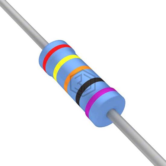 YR1B243RCC - TE Connectivity Passive Product - Through Hole Resistors