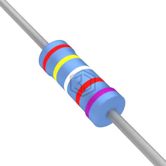 YR1B24K9CC - TE Connectivity Passive Product - Through Hole Resistors