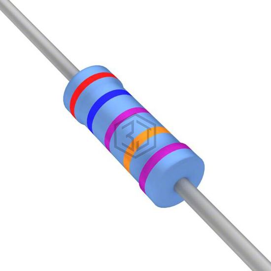 YR1B267KCC - TE Connectivity Passive Product - Through Hole Resistors