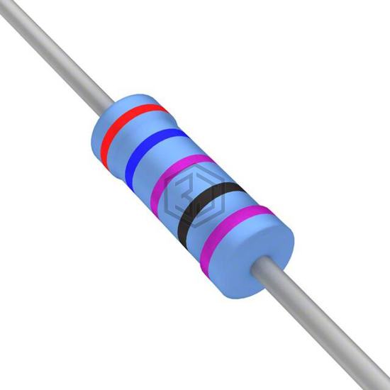 YR1B267RCC - TE Connectivity Passive Product - Through Hole Resistors