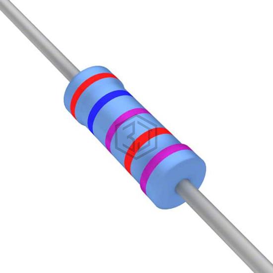 YR1B26K7CC - TE Connectivity Passive Product - Through Hole Resistors