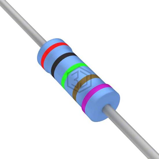 YR1B2K05CC - TE Connectivity Passive Product - Through Hole Resistors