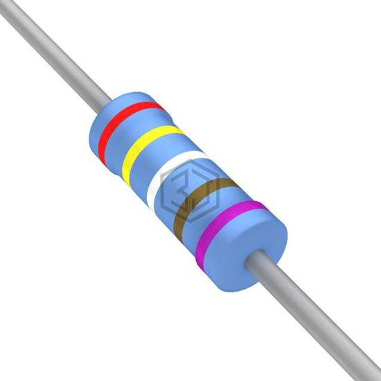 YR1B2K49CC - TE Connectivity Passive Product - Through Hole Resistors