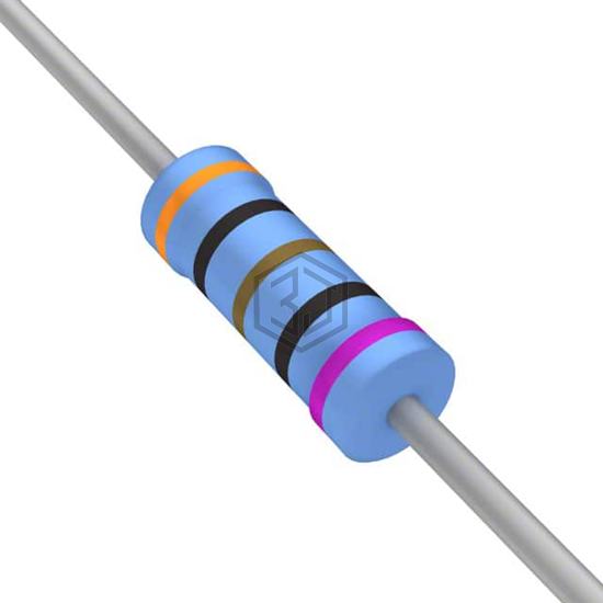 YR1B301RCC - TE Connectivity Passive Product - Through Hole Resistors