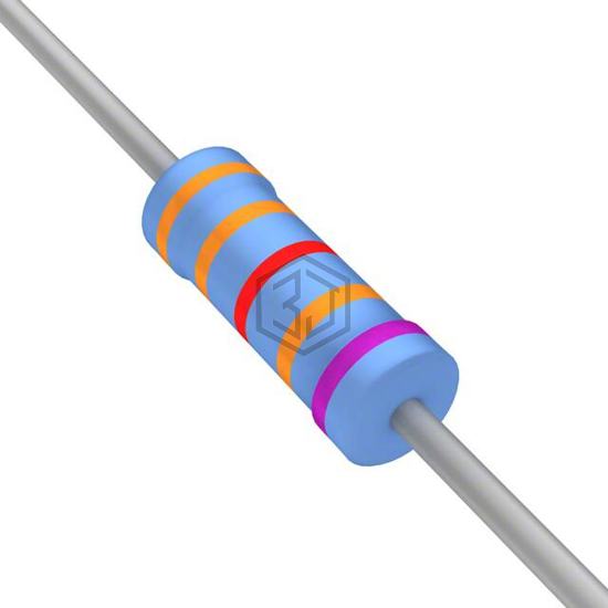 YR1B332KCC - TE Connectivity Passive Product - Through Hole Resistors
