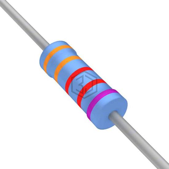 YR1B33K2CC - TE Connectivity Passive Product - Through Hole Resistors