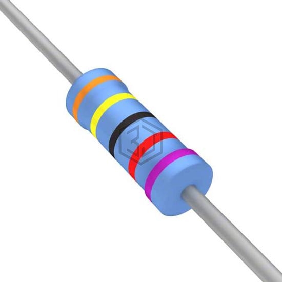 YR1B34KCC - TE Connectivity Passive Product - Through Hole Resistors