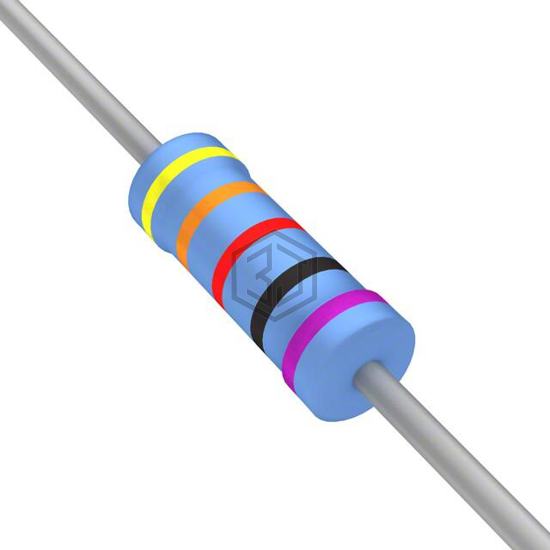 YR1B432RCC - TE Connectivity Passive Product - Through Hole Resistors