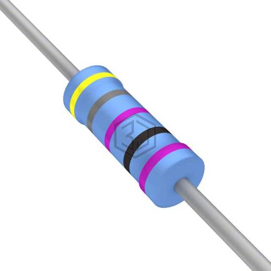 YR1B487RCC - TE Connectivity Passive Product - Through Hole Resistors