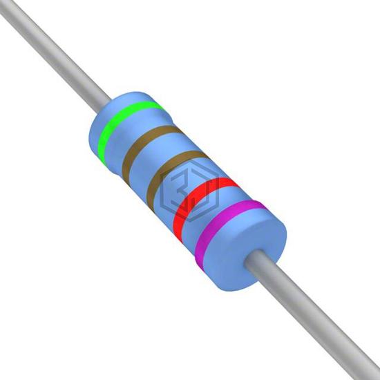 YR1B51K1CC - TE Connectivity Passive Product - Through Hole Resistors