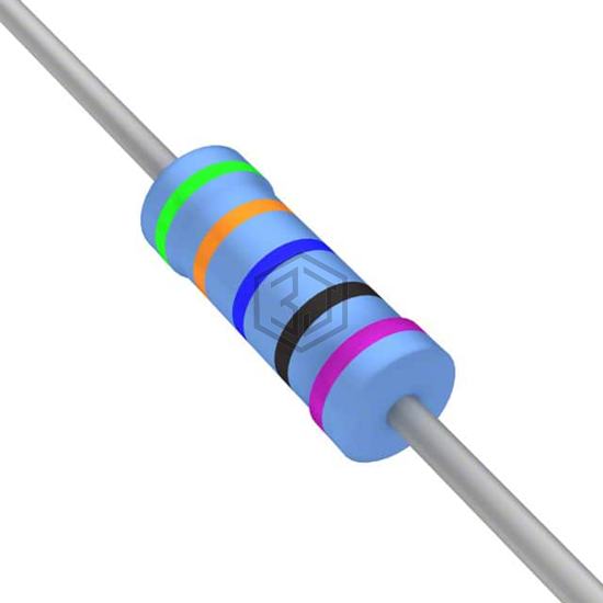 YR1B536RCC - TE Connectivity Passive Product - Through Hole Resistors