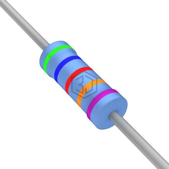 YR1B562KCC - TE Connectivity Passive Product - Through Hole Resistors