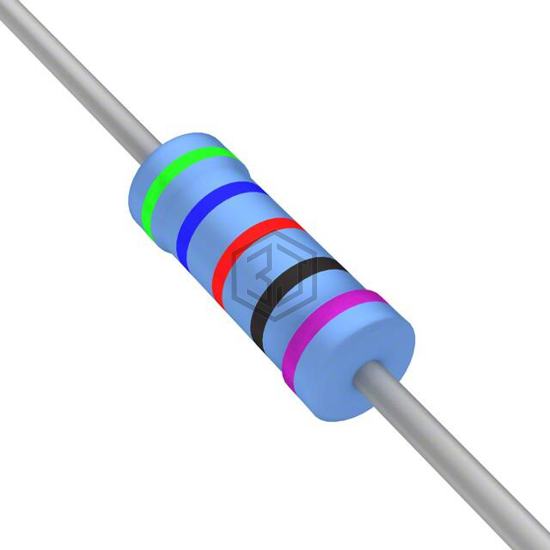 YR1B562RCC - TE Connectivity Passive Product - Through Hole Resistors