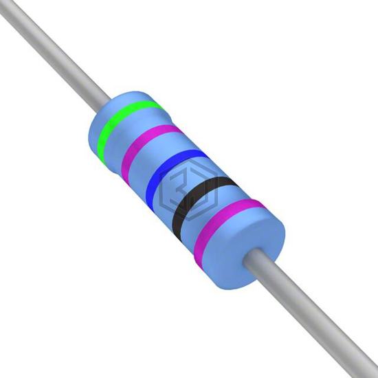 YR1B576RCC - TE Connectivity Passive Product - Through Hole Resistors