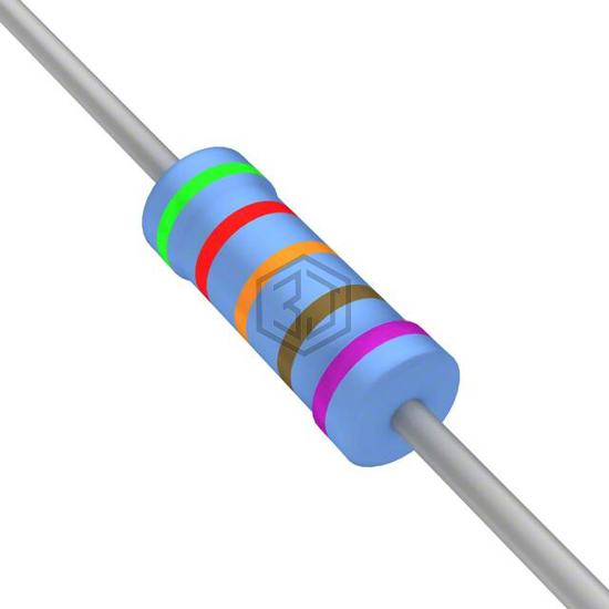 YR1B5K23CC - TE Connectivity Passive Product - Through Hole Resistors