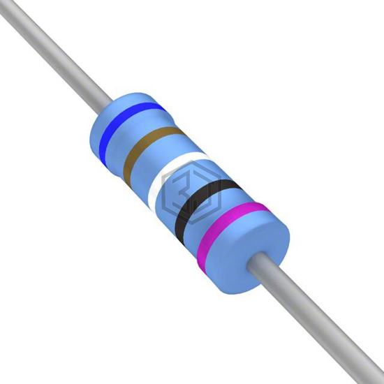 YR1B619RCC - TE Connectivity Passive Product - Through Hole Resistors