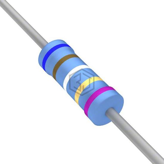 YR1B61R9CC - TE Connectivity Passive Product - Through Hole Resistors