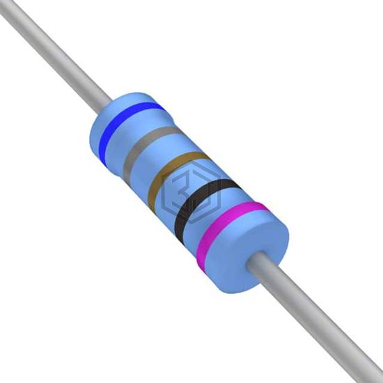 YR1B681RCC - TE Connectivity Passive Product - Through Hole Resistors