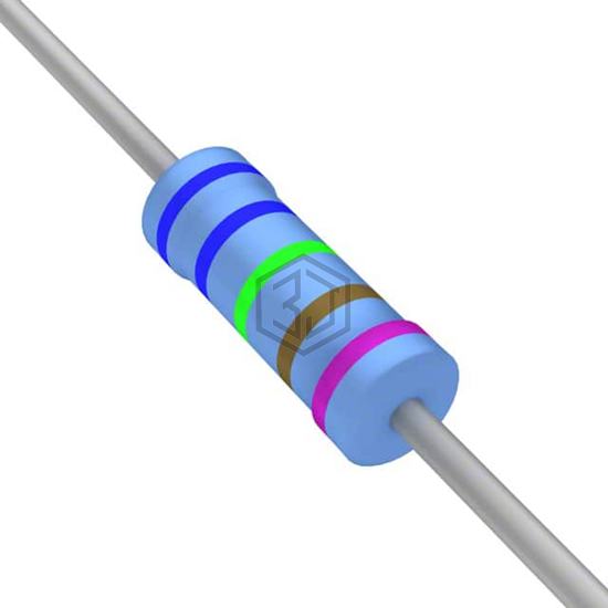 YR1B6K65CC - TE Connectivity Passive Product - Through Hole Resistors