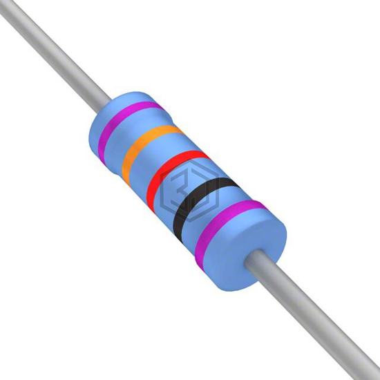 YR1B732RCC - TE Connectivity Passive Product - Through Hole Resistors