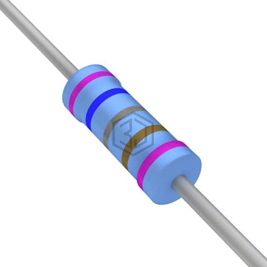 YR1B7K68CC - TE Connectivity Passive Product - Through Hole Resistors
