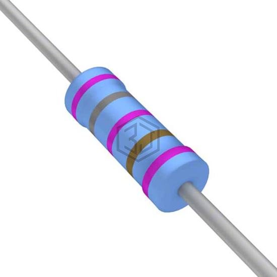 YR1B7K87CC - TE Connectivity Passive Product - Through Hole Resistors