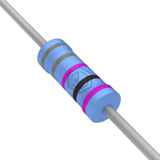 YR1B887RCC - TE Connectivity Passive Product - Through Hole Resistors