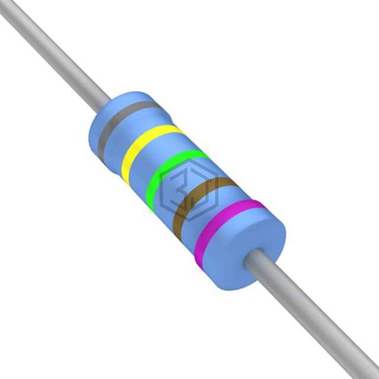 YR1B8K45CC - TE Connectivity Passive Product - Through Hole Resistors