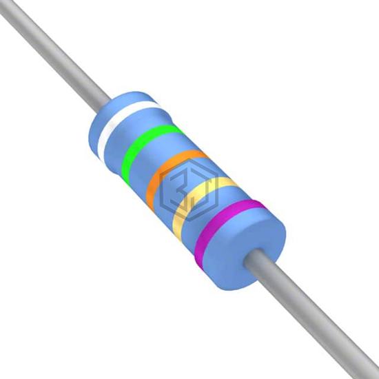YR1B95R3CC - TE Connectivity Passive Product - Through Hole Resistors