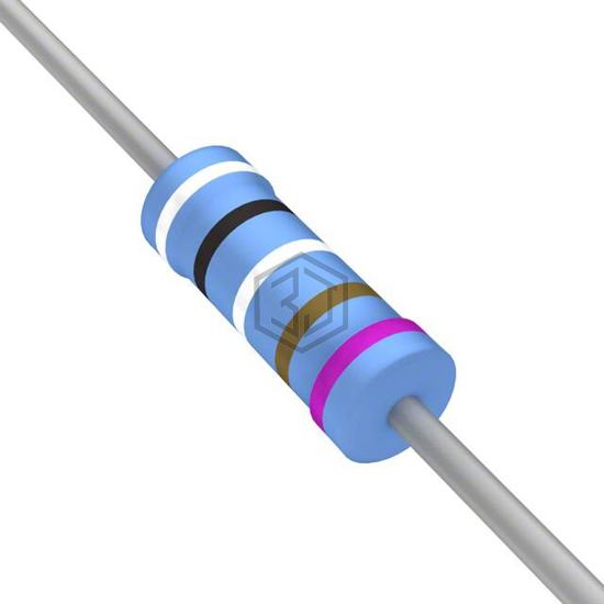 YR1B9K09CC - TE Connectivity Passive Product - Through Hole Resistors