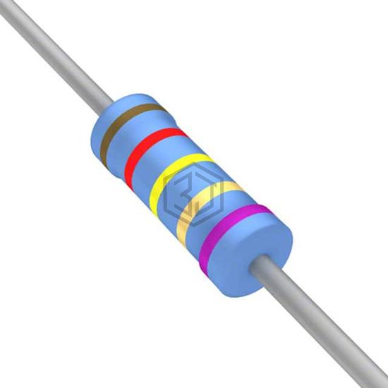 YR1B12R4CC - TE Connectivity Passive Product - Through Hole Resistors