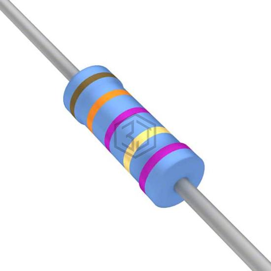 YR1B13R7CC - TE Connectivity Passive Product - Through Hole Resistors