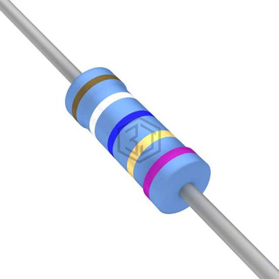 YR1B19R6CC - TE Connectivity Passive Product - Through Hole Resistors