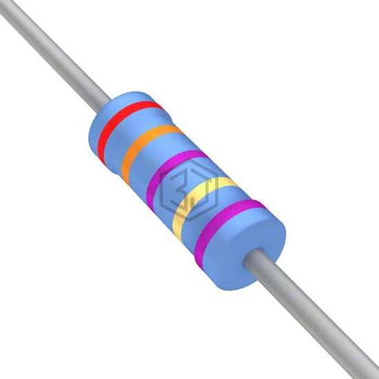YR1B23R7CC - TE Connectivity Passive Product - Through Hole Resistors