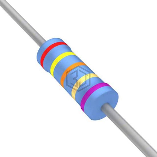YR1B24R3CC - TE Connectivity Passive Product - Through Hole Resistors