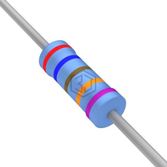YR1B261KCC - TE Connectivity Passive Product - Through Hole Resistors