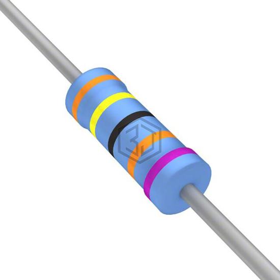 YR1B340KCC - TE Connectivity Passive Product - Through Hole Resistors