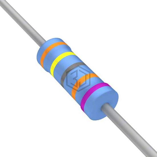 YR1B348KCC - TE Connectivity Passive Product - Through Hole Resistors